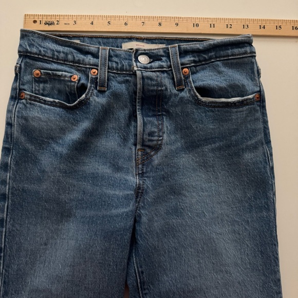 Levi's® Premium WEDGIE ICON FIT ANKLE Button Fly WOMEN'S JEANS size 26 - Picture 6 of 13
